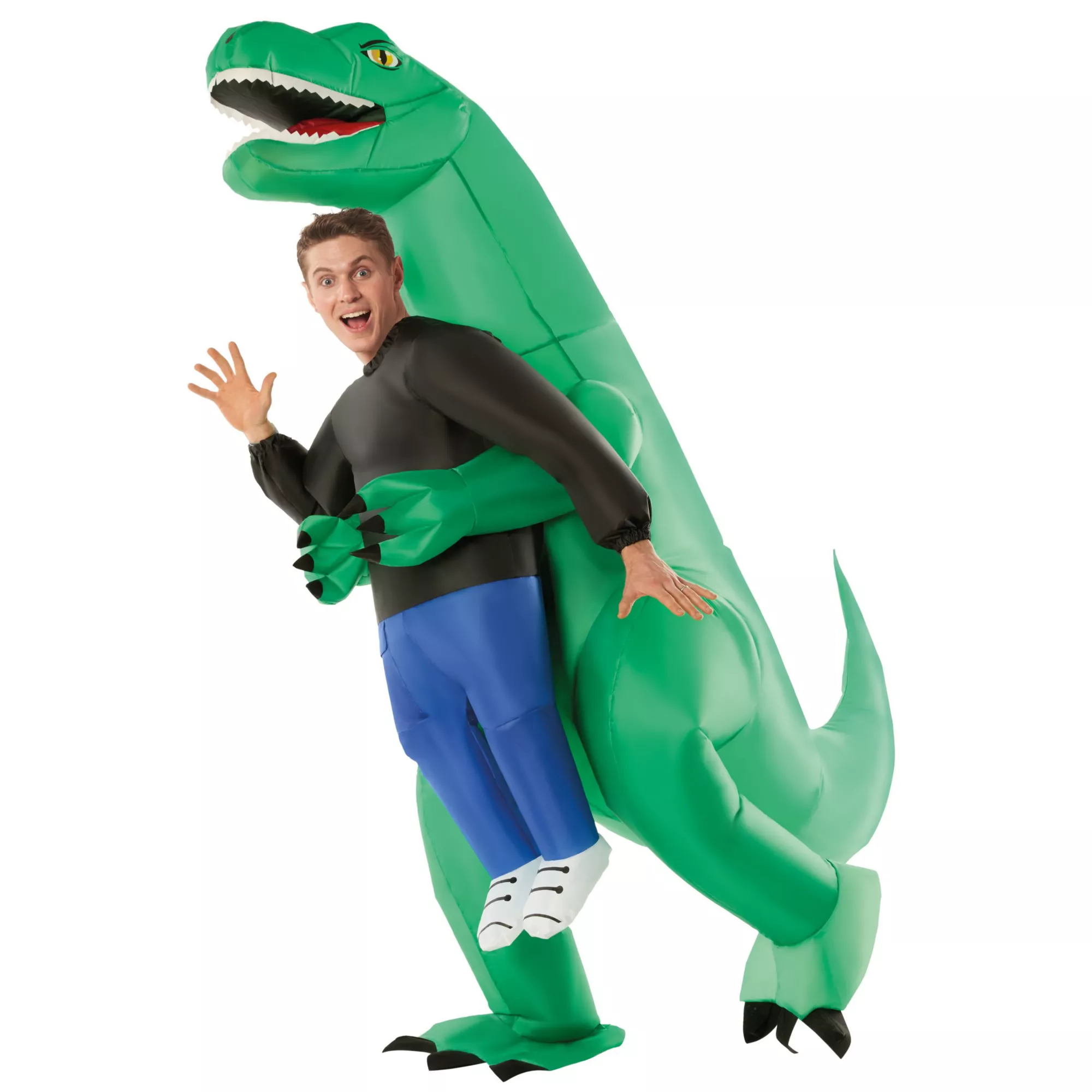 Adult T. Rex Abduction Inflatable Costume at Spencer's