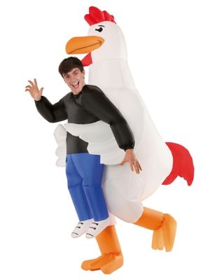 Adult Inflatable Chicken Abduction Costume