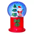 6 Ft Light-Up Santa Snow Globe Inflatable Decoration at Spirit Halloween