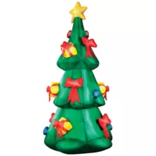 20 Ft Light-Up Christmas Tree Inflatable Decoration at Spirit Halloween