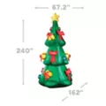 20 Ft Light-Up Christmas Tree Inflatable Decoration at Spirit Halloween
