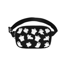 Fuzzy Ghost Fanny Pack at Spirit Halloween