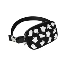 Fuzzy Ghost Fanny Pack at Spirit Halloween