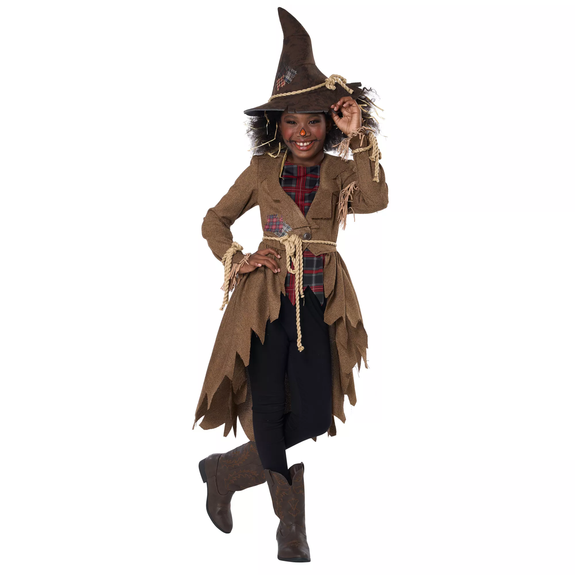 Kids Hay Girl Scarecrow Costume at Spirit Halloween