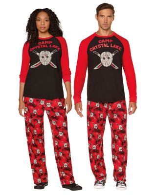 Jason Voorhees Camp Crystal Lake Pajama Set Friday the 13th
