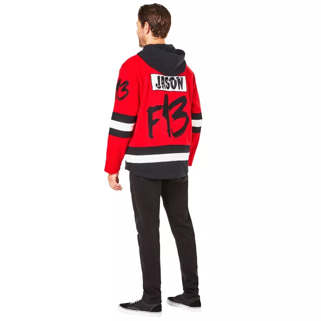Jason Voorhees Hockey Jersey Hoodie - Friday the 13th at Spirit Halloween