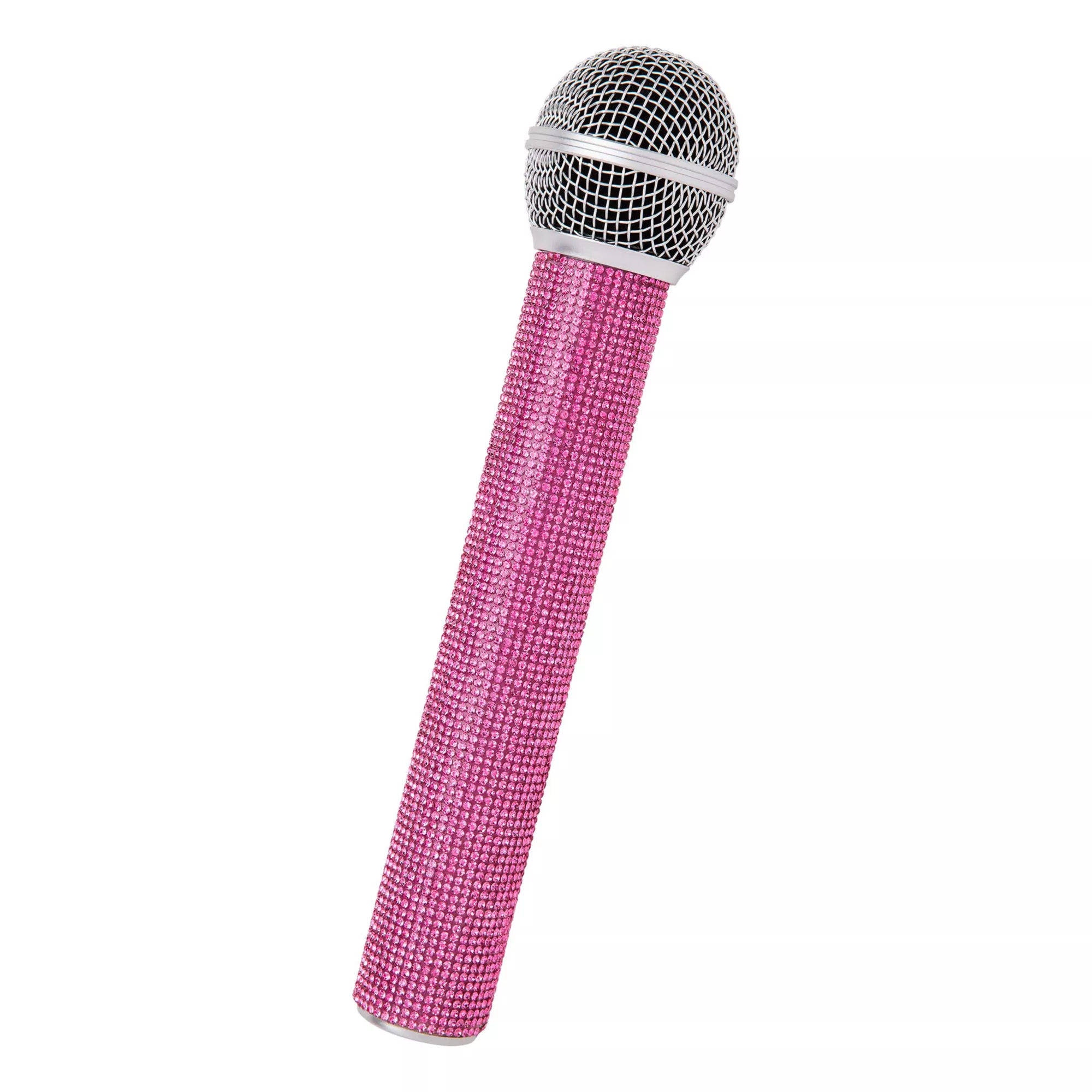 Pink Rhinestone Microphone at Spirit Halloween