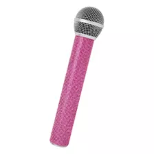 Pink Rhinestone Microphone at Spirit Halloween