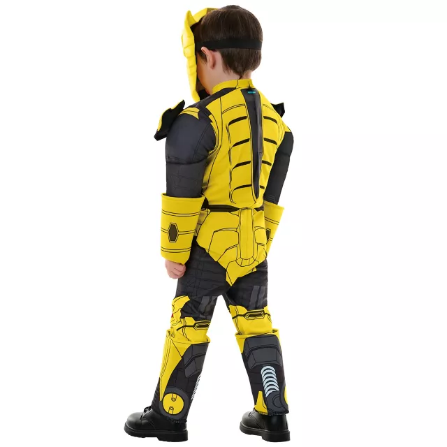 Toddler Bumblebee Muscle Suit Costume - Transformers at Spirit Halloween