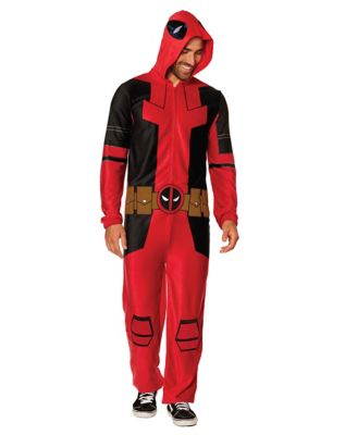 Adult Deadpool Jumpsuit Costume