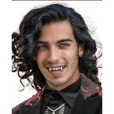 Rhinestone Vampire Fangs at Spirit Halloween