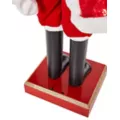 5 Ft 2 In Collapsible Animated Santa Claus Nutcracker at Spirit Halloween