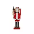 5 Ft 2 In Collapsible Animated Santa Claus Nutcracker at Spirit Halloween