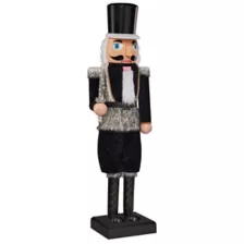 5 Ft 2 In Light-Up Collapsible Animated Black Soldier Nutcracker at Spirit Halloween