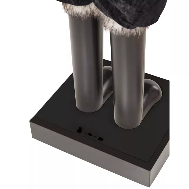 5 Ft 2 In Light-Up Collapsible Animated Black Soldier Nutcracker at Spirit Halloween