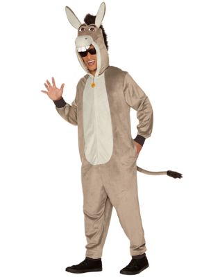 Adult Donkey Jumpsuit Costume - Shrek