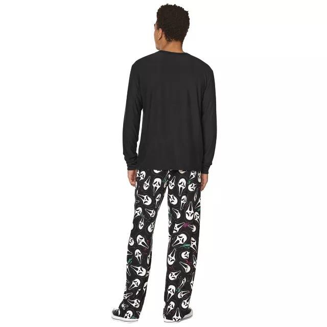 Adult Ghost Face Scary Movie Pajama Set at Spirit Halloween