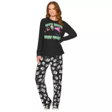 Adult Ghost Face Scary Movie Pajama Set at Spirit Halloween