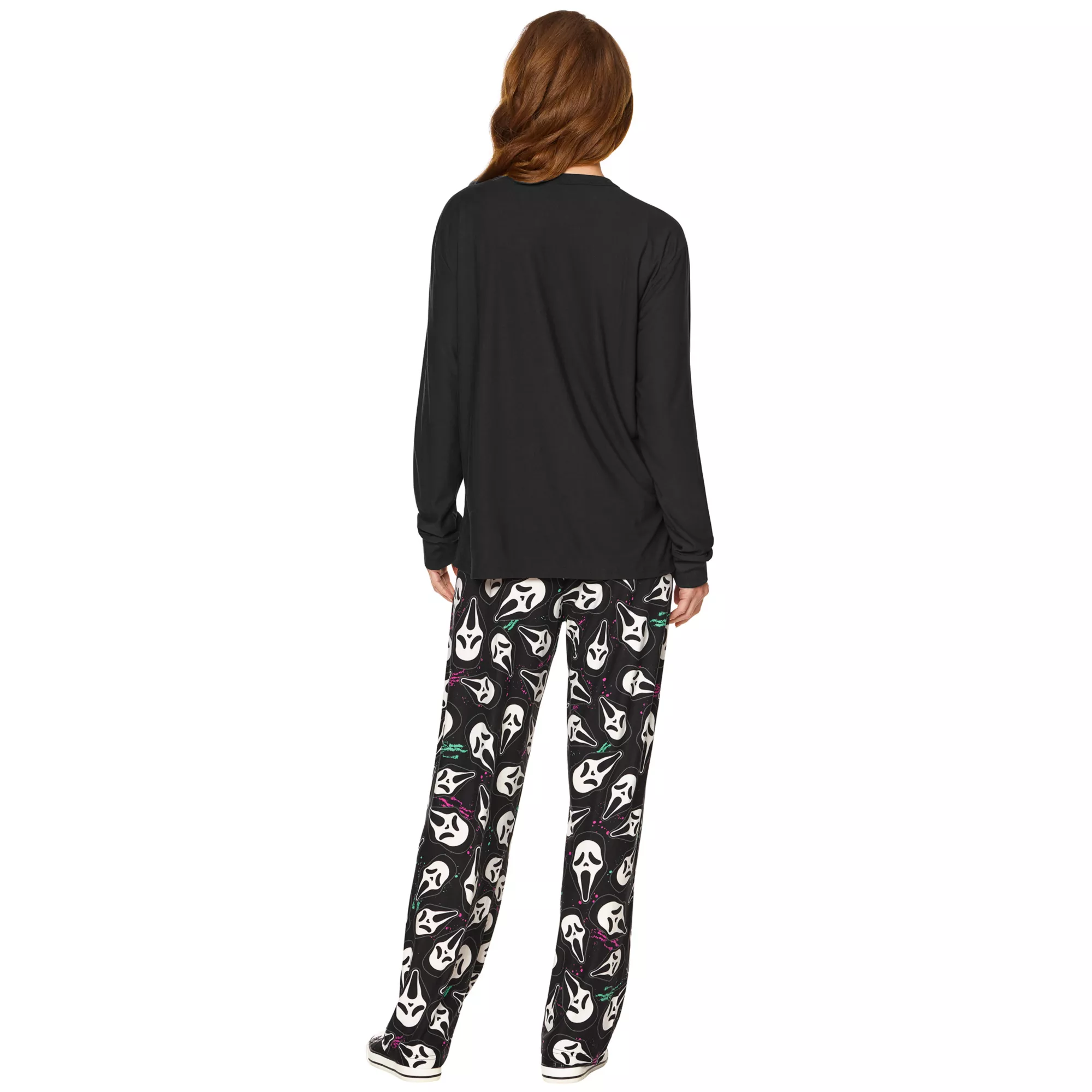 Adult Ghost Face Scary Movie Pajama Set at Spirit Halloween