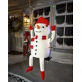 3 Ft 10 In Swinging Snowman Animatronic at Spirit Halloween