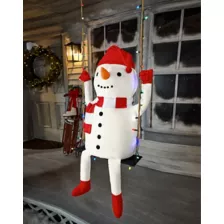 3 Ft 10 In Swinging Snowman Animatronic at Spirit Halloween
