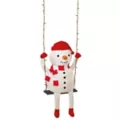 3 Ft 10 In Swinging Snowman Animatronic at Spirit Halloween