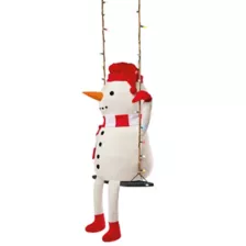 3 Ft 10 In Swinging Snowman Animatronic at Spirit Halloween