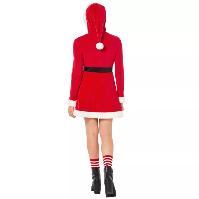 Adult Hooded Santa Dress