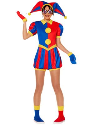Adult Pomni Costume - The Amazing Digital Circus