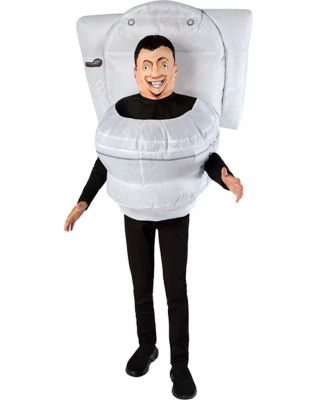 Kids Inflatable Skibidi Toilet Costume