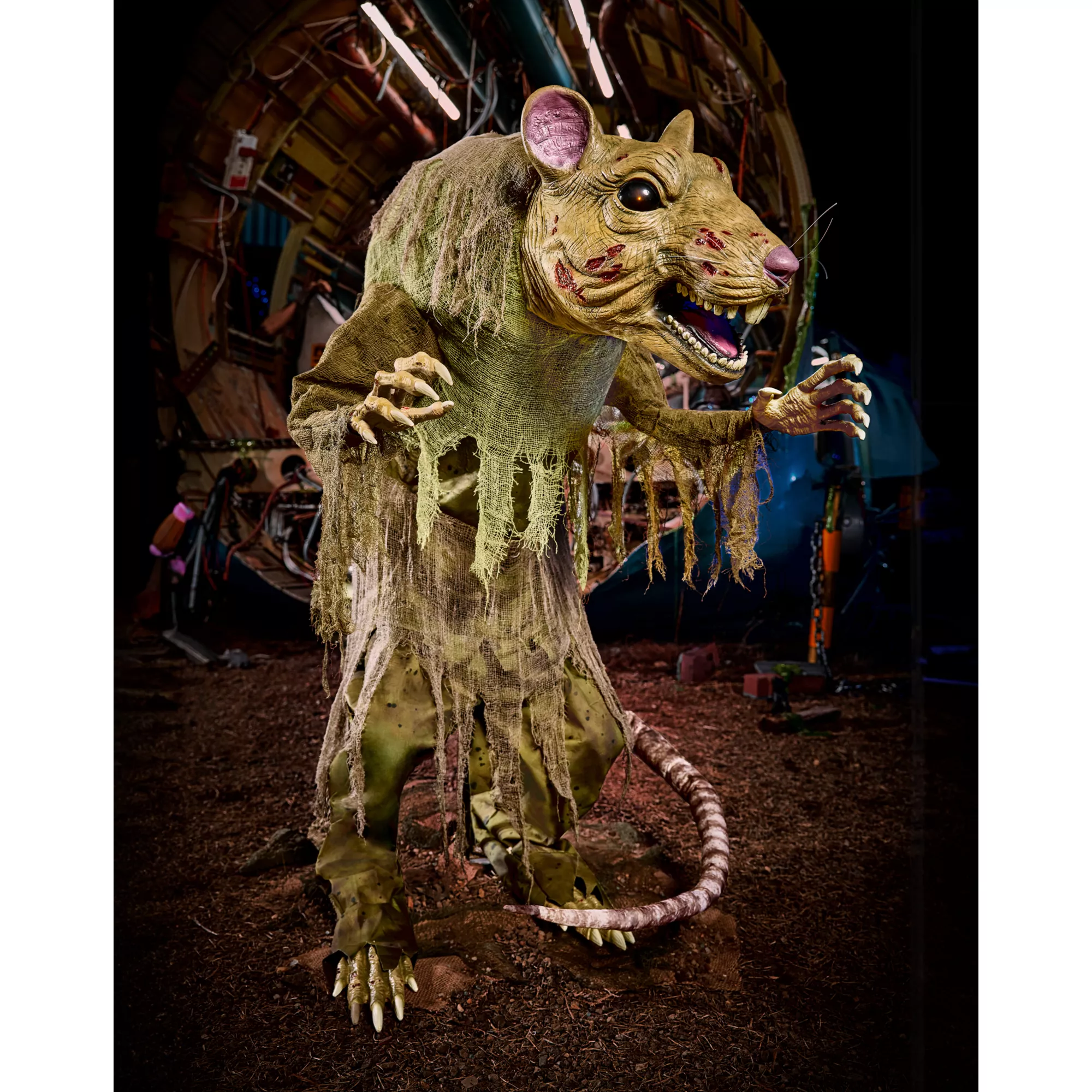 4 Ft 2 In Mutant Sewer Rat Animatronic at Spirit Halloween