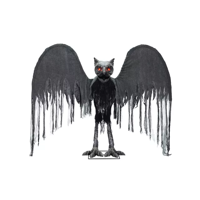 6 Ft Night Owl Animatronic at Spirit Halloween