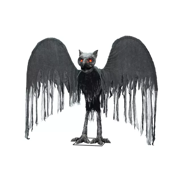 6 Ft Night Owl Animatronic at Spirit Halloween