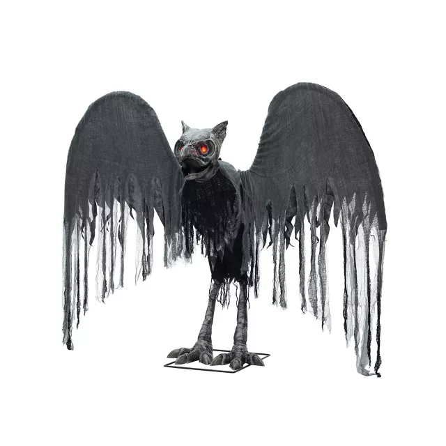 6 Ft Night Owl Animatronic at Spirit Halloween