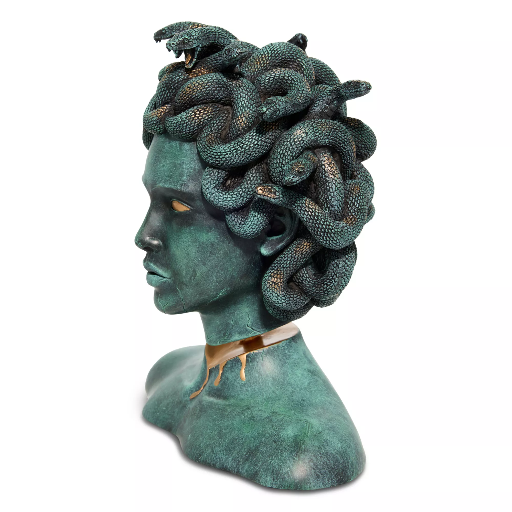 Medusa Bust Statue at Spirit Halloween
