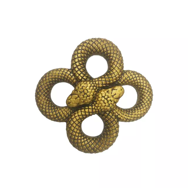 Medusa Curled Golden Snake Sign at Spirit Halloween