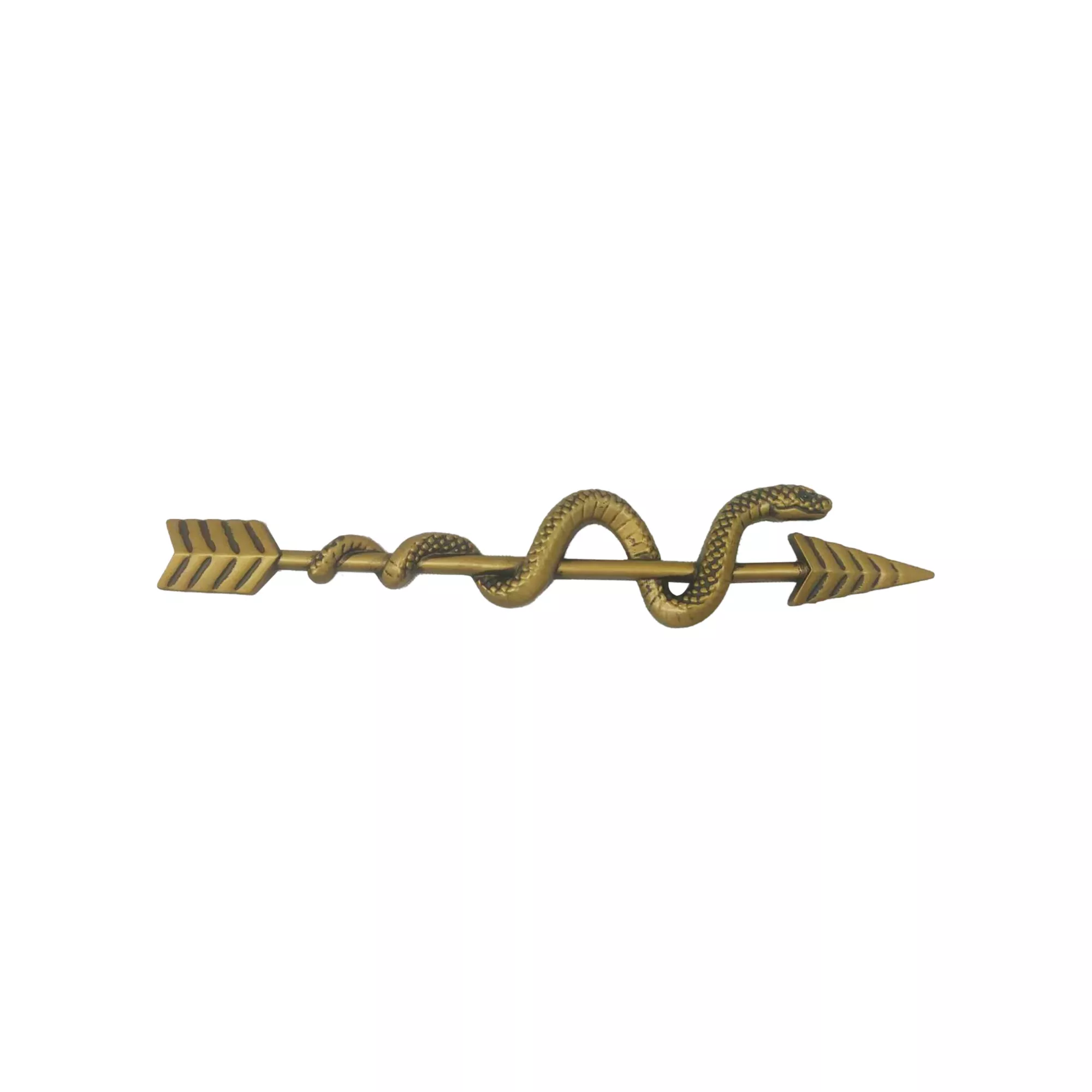 Medusa Golden Snake Arrow Sign at Spirit Halloween