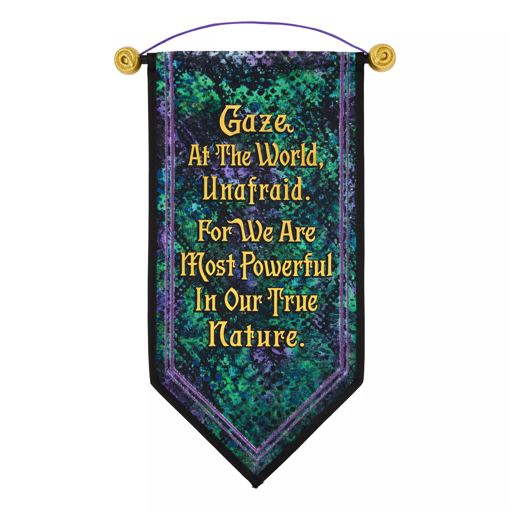 Medusa Gaze at the World Banner at Spirit Halloween