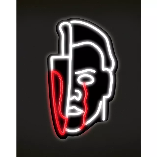 Michael Myers Neon LED Light-Up Sign - Halloween at Spencer's