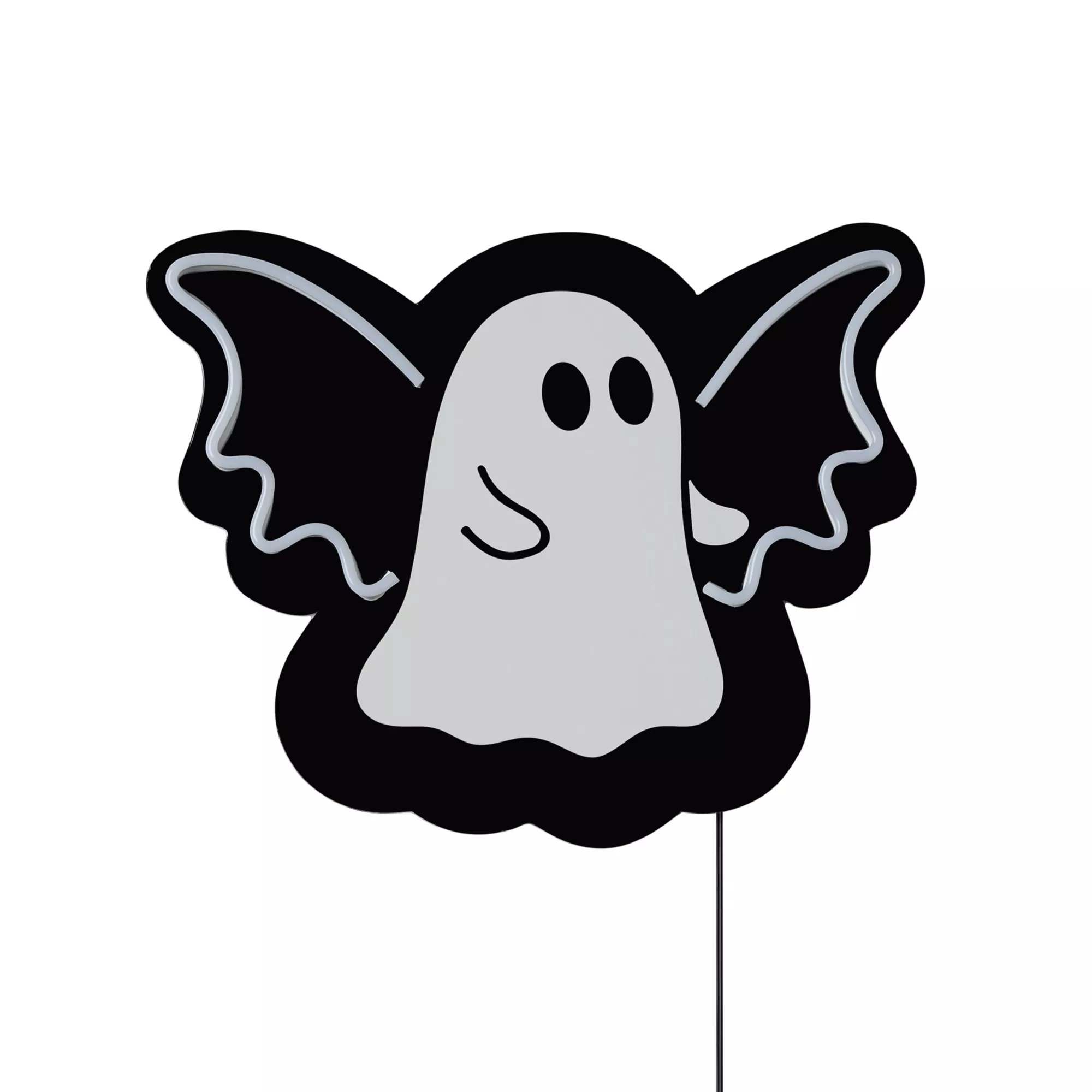 Ghost Bat Neon LED Light-Up Sign at Spirit Halloween