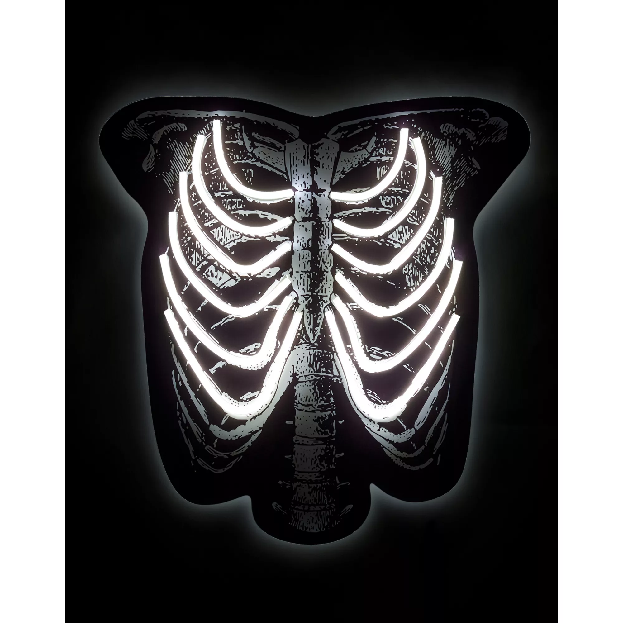 Skeleton Torso Neon LED Light-Up Sign at Spirit Halloween