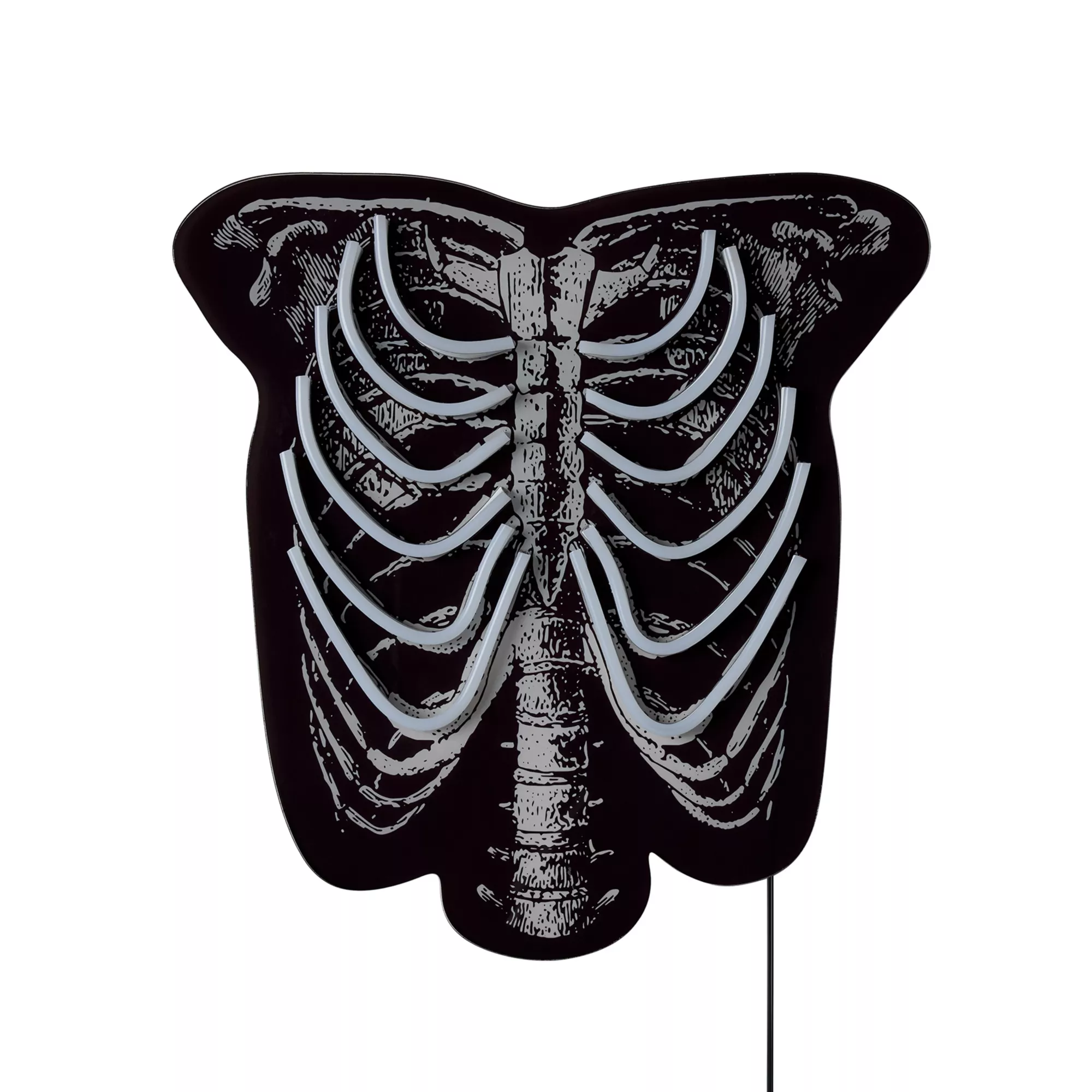 Skeleton Torso Neon LED Light-Up Sign at Spirit Halloween