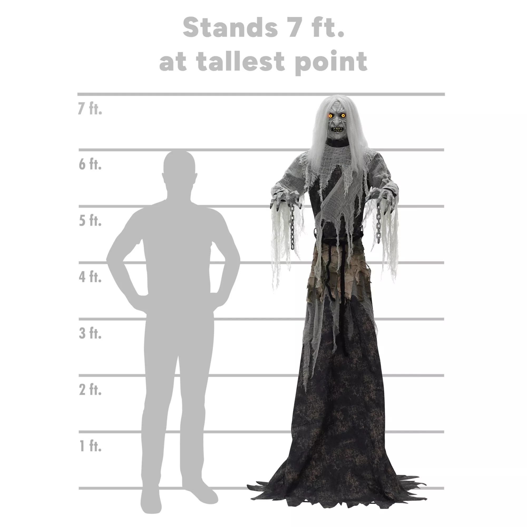 7 Ft Crypt Countess Animatronic at Spirit Halloween