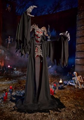 6 Ft 10 In Fire Demon Animatronic