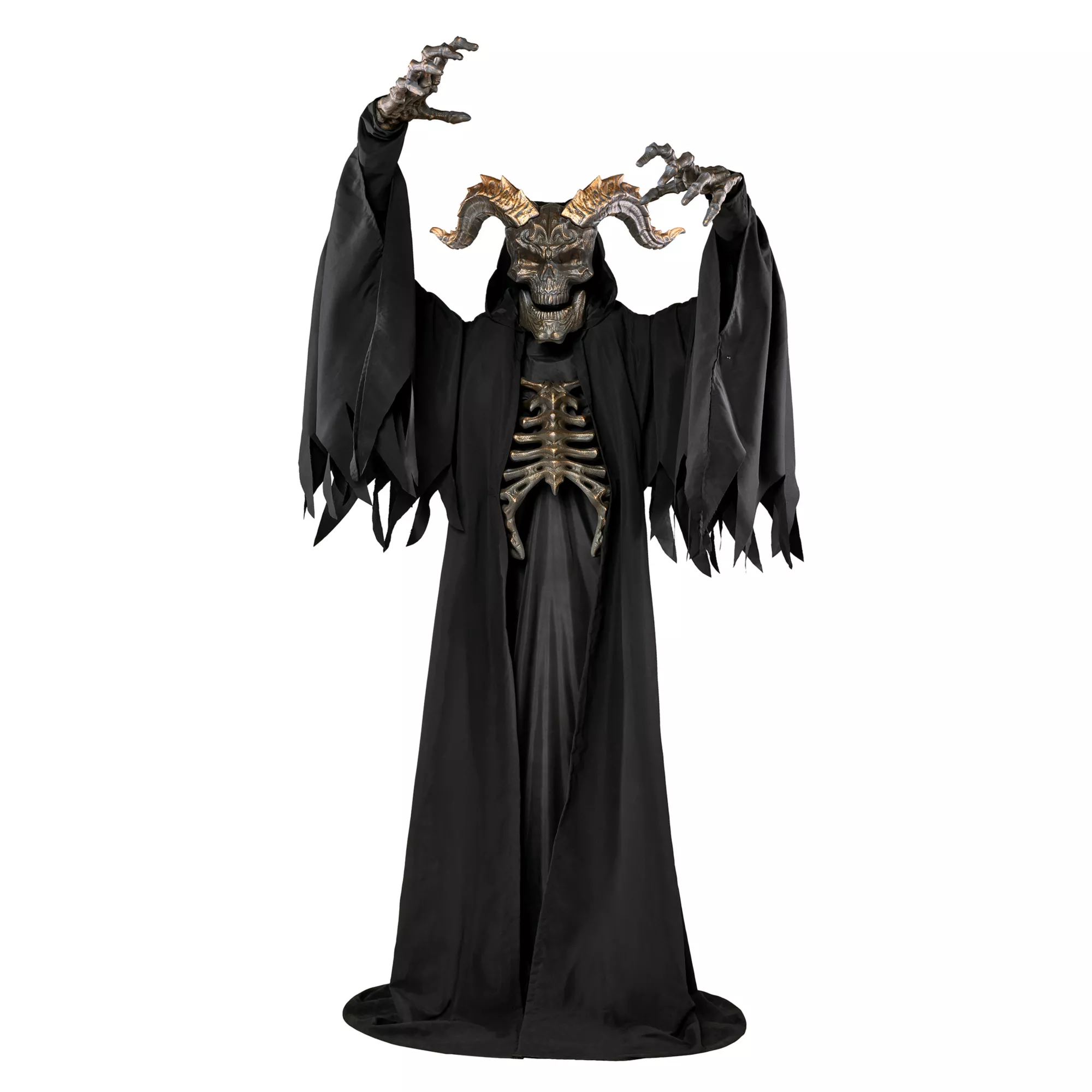 6 Ft 10 In Fire Demon Animatronic at Spirit Halloween