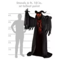 6 Ft 10 In Fire Demon Animatronic at Spirit Halloween