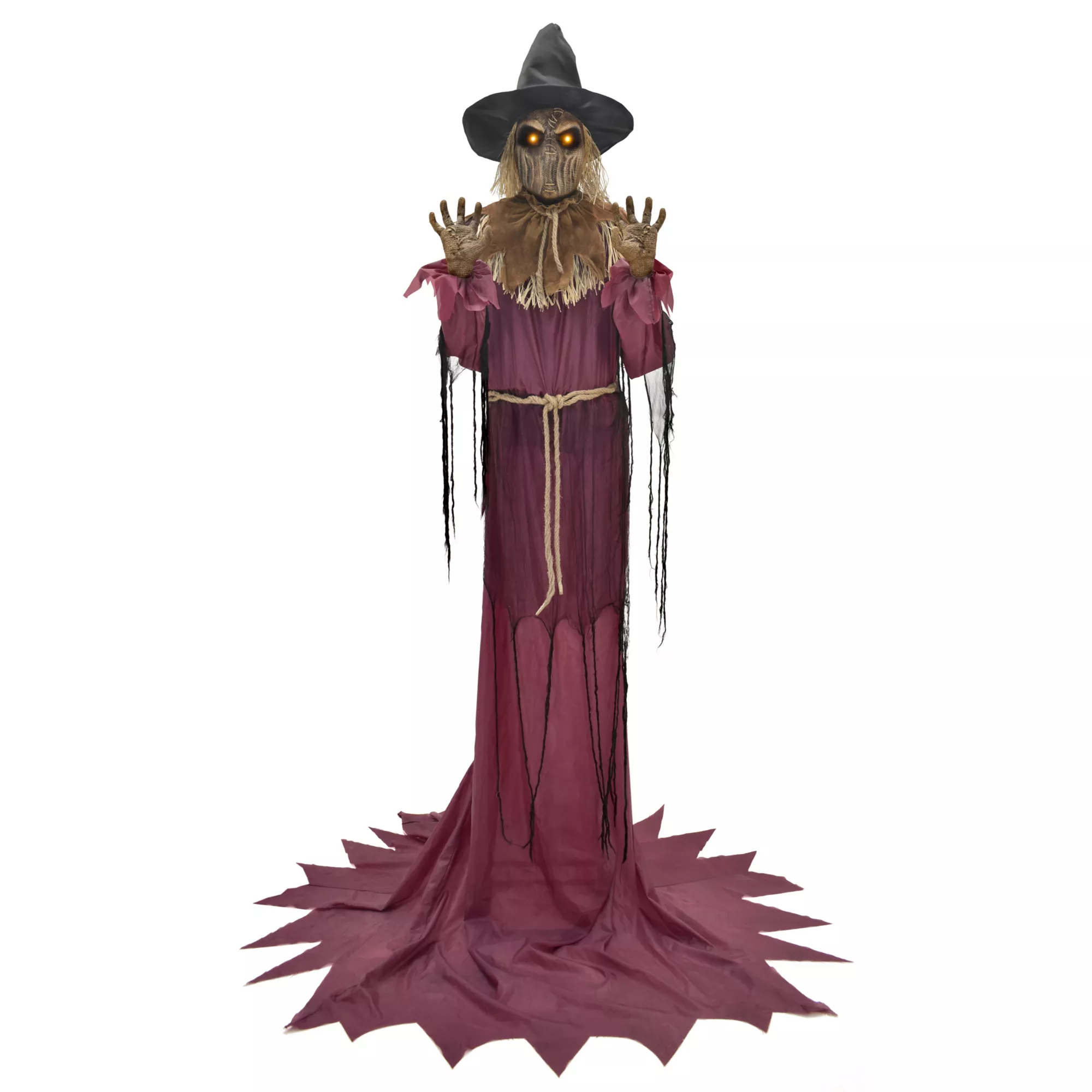 9 Ft 5 In Sinister Straw Man Animatronic at Spirit Halloween