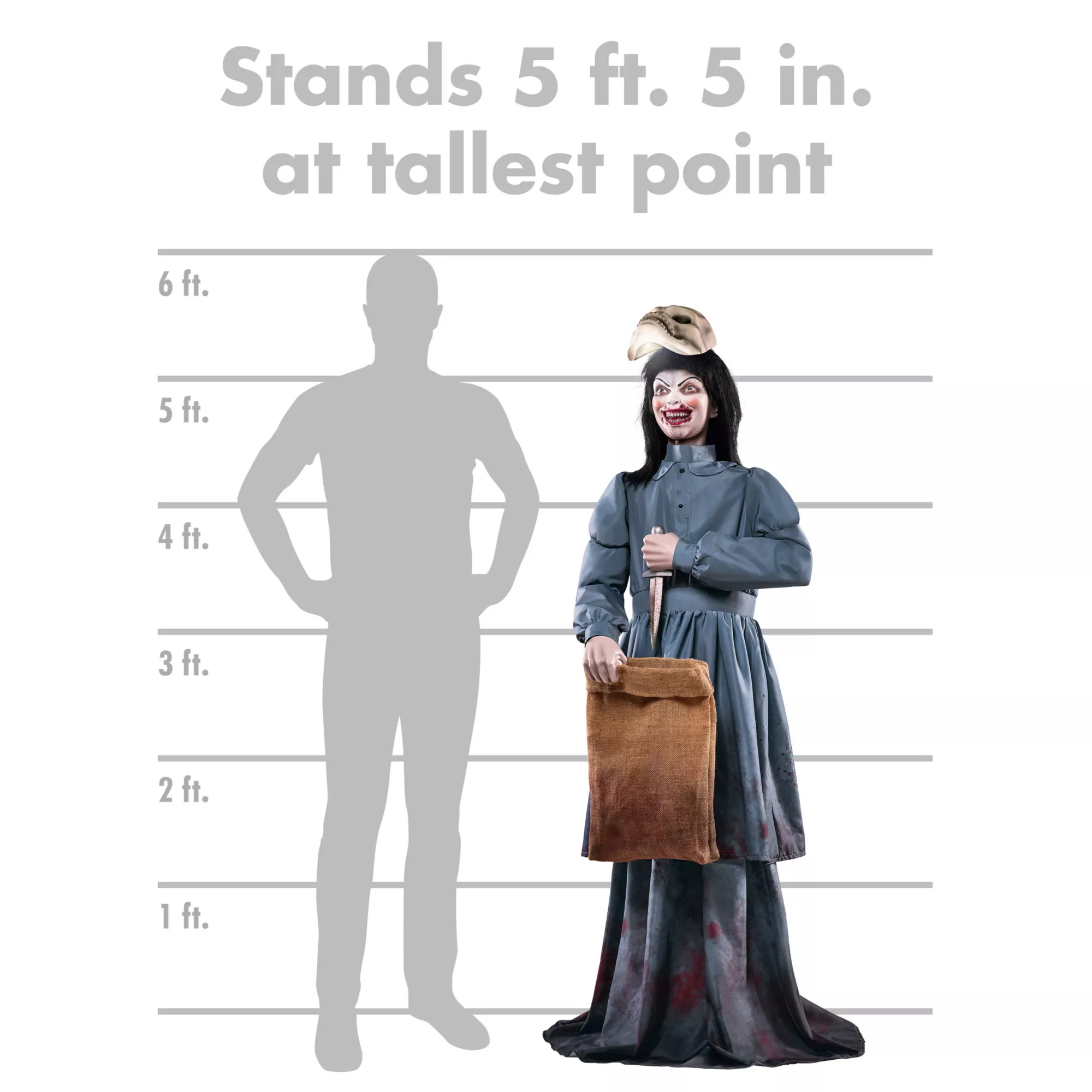 5 Ft 5 In Trixie Animatronic at Spirit Halloween