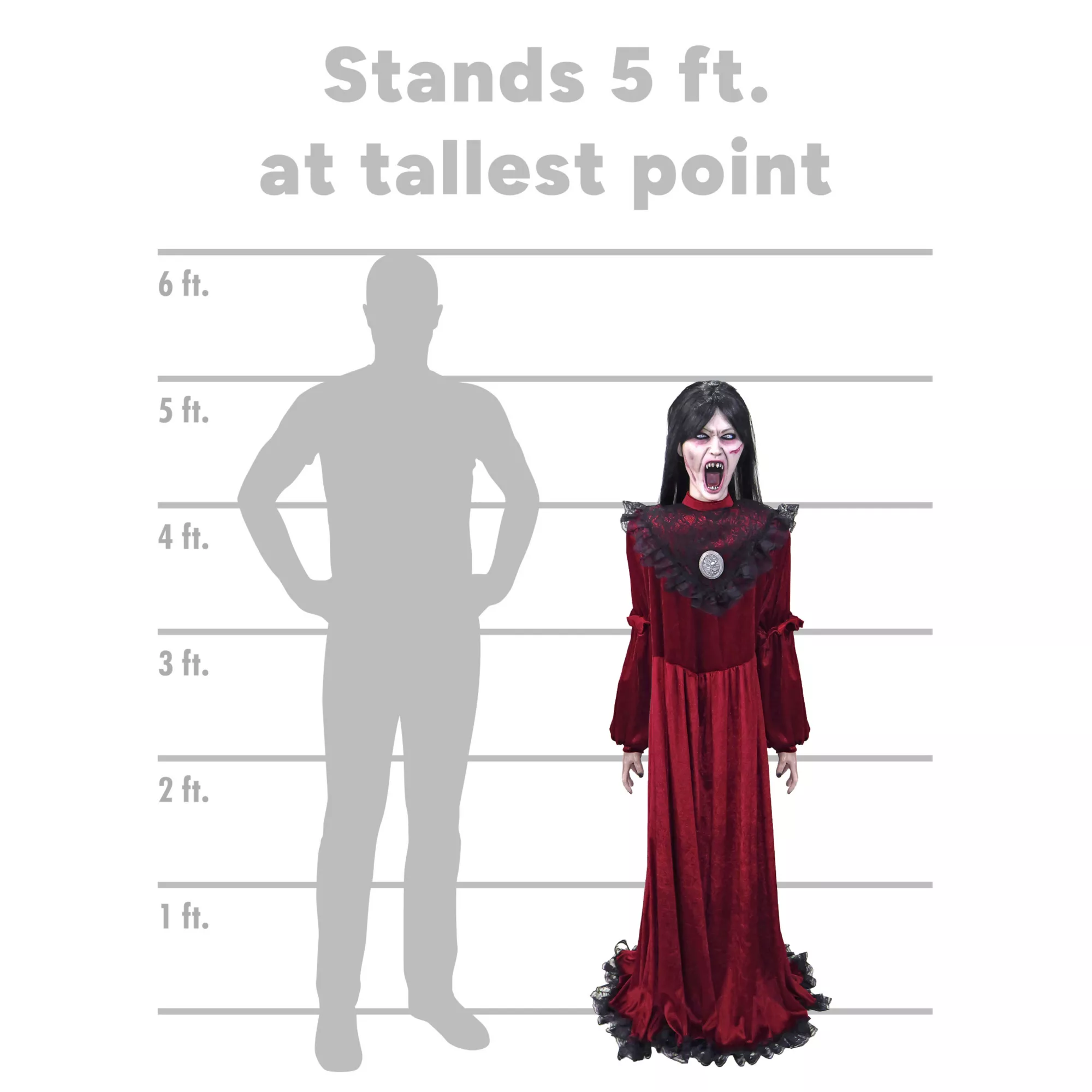 5 Ft Back Bend Bonnie Animatronic at Spirit Halloween