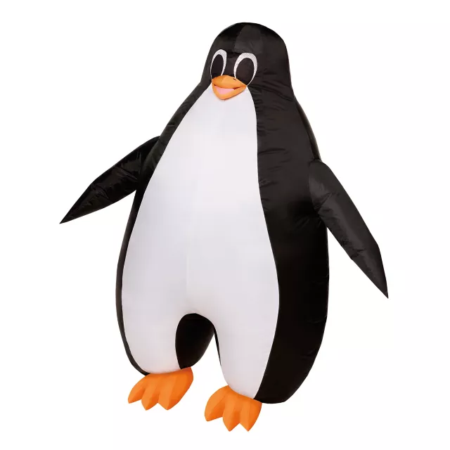 Adult Inflatable Penguin Costume at Spirit Halloween